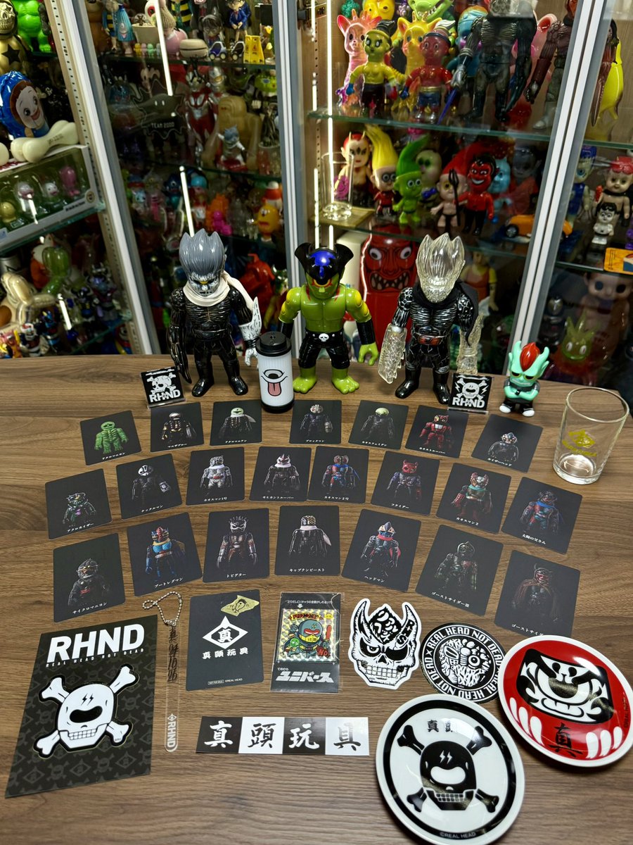 OndyKu's tweet photo. ⚡️RHND⚡️ @hakaba_gallery @dokuro_uc #realxhead #realhead #RHND展 #RHND #真頭玩具 #真頭不㓕 #sofubi #sofuvi #sofuvitoys https://t.co/L9exECz9KC