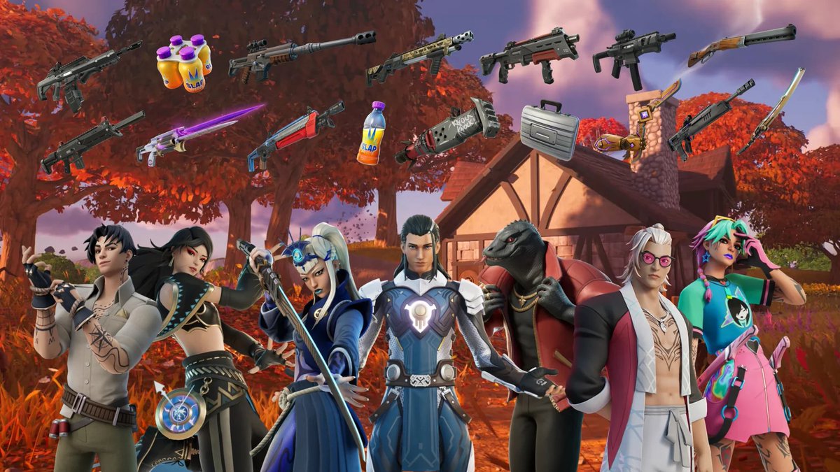 Gaspafv's tweet photo. What's your favorite Fortnite Era? https://t.co/qotLnZ9CzO