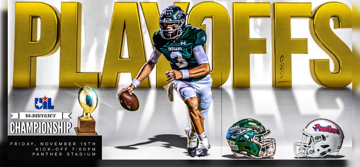 NDNFootball's tweet photo. ROUND 1
π
Friday, November 15th.
β° 7:00pm
π Panther ποΈ Stadium
#OBS #HoldTheRope #Swagger #CaughtABreak
#GoldBallSzn
@hachiesports
@IndiansQbc https://t.co/eRw1EZrCKn