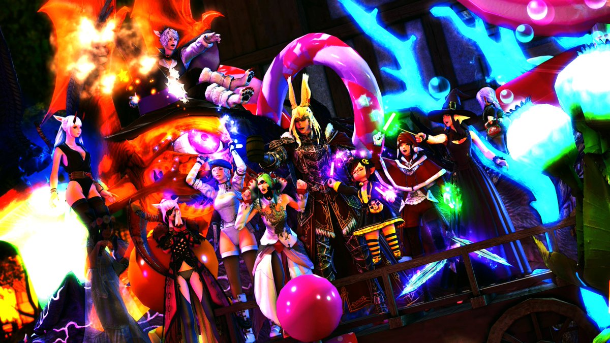 𝕂𝕨𝕖𝕙 ℍ𝕒𝕝𝕝𝕠𝕨𝕖𝕖𝕟 ℕ𝕚𝕘𝕙𝕥!
Last Sunday we had scary fun with a gameshow hosted by <a href="/drweamdev/">Drweam-desu 💾 VGEN OPEN</a>. It was a spoopy good time 👻

#KWEHcurry #FF14 #FFXIV