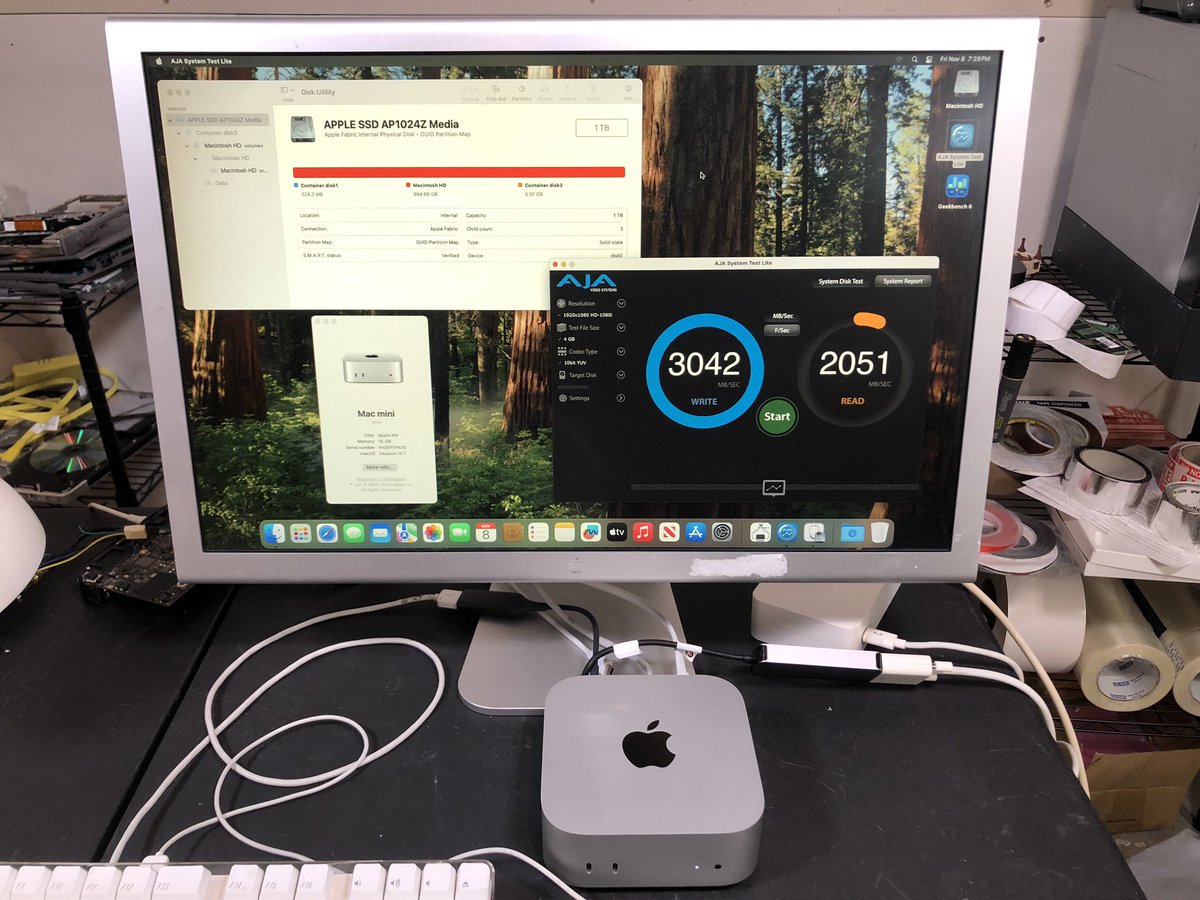 Just finished a SUCCESSFUL storage upgrade on my brand new M4 Mac mini, after having it for less than a day! I did run into one issue where one of the NANDs I intended to use was bad, but still got the upgrade done with a 1TB config. The full video is linked below!