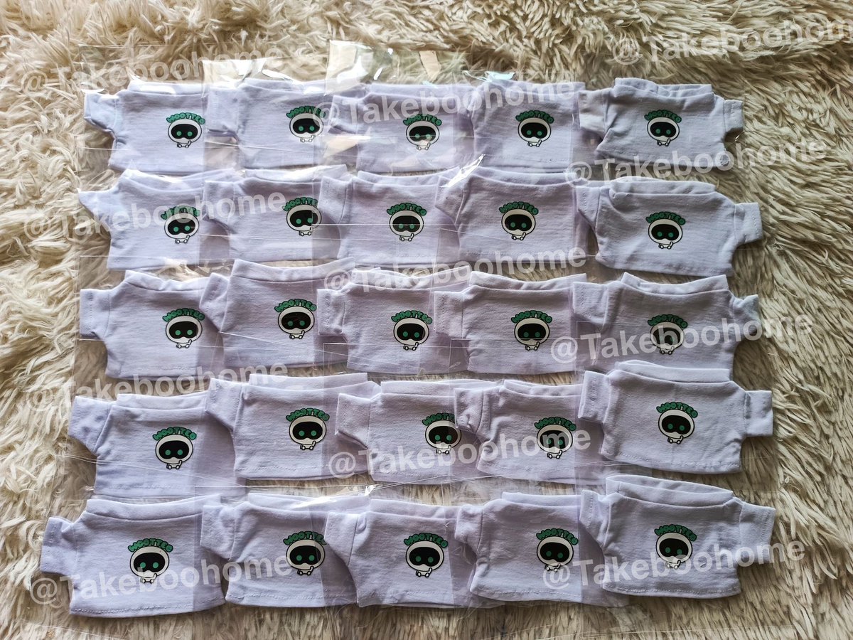 #takebooupdate

เสื้อน้องอูตอสำหรับคนที่สั่งรอบ Early bird ที่มาสส่งมาเพิ่มเติมของถึงไทยเรียบร้อยค่า 💖✨🥰