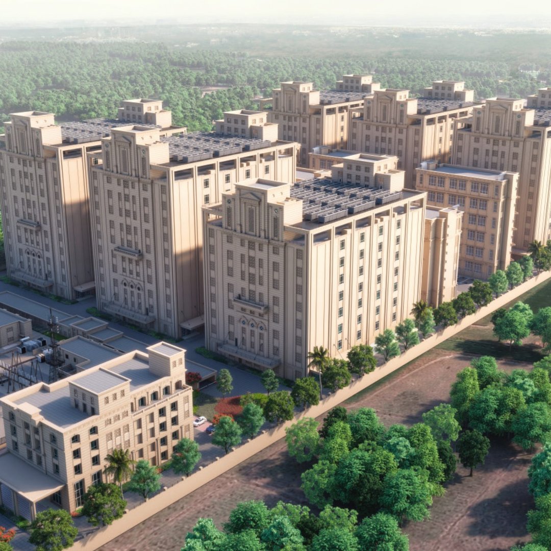 Biltrax_Media's tweet photo. Yotta Data Center Park, Greater Noida, Delhi-NCR (6 DC Buildings)
Developer: @YottaInfra 
Land area: 20 Acres
Investment: 7,000 INR-Crore
30,000 Server racks
Power potential: 250 MW
#YottaDataCenter #GreaterNoida #DataCenters #HiranandaniGroup #ITPower
https://t.co/b3uXrEhG7z https://t.co/4w5PyOIVrM