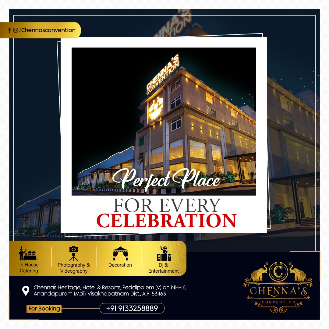 chennascon83609's tweet photo. Your Ideal Venue, All Under One Roof! Chenna’s Convention—Where Every Celebration Comes to Life

When it comes to creating unforgettable memories, choosing a convention center that offers in-house amenities can make all the difference. https://t.co/qq78XpPDSQ