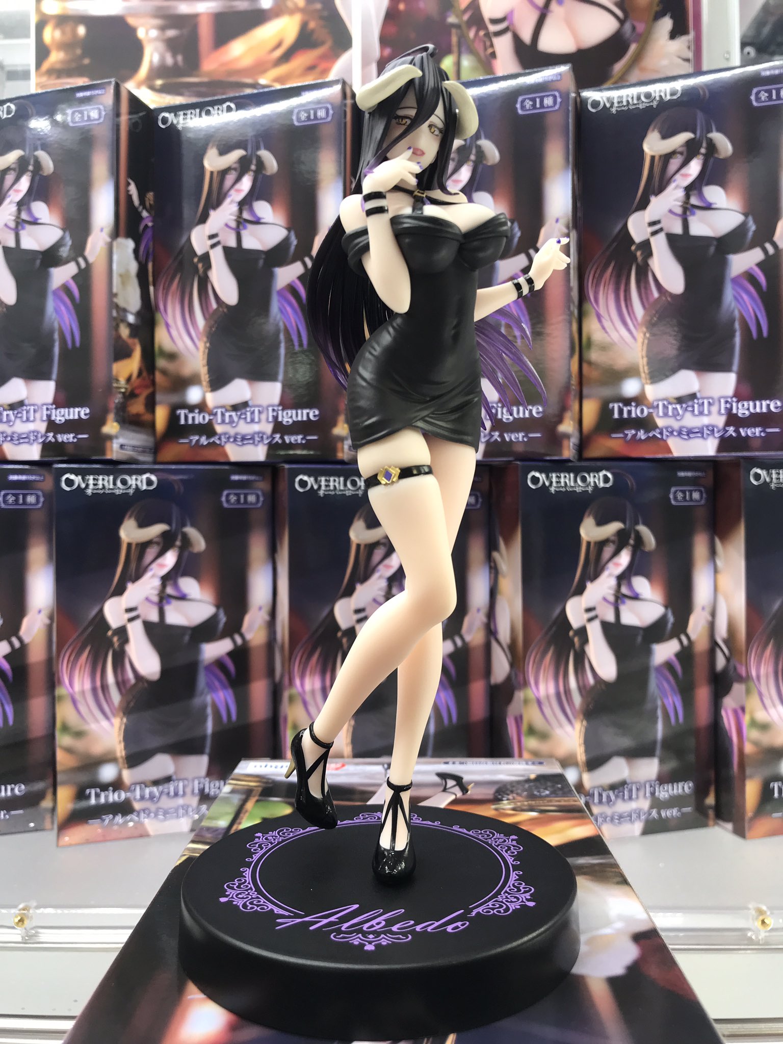 オーバーロード Trio-Try-iT Figureーアルベド・ミニドレスver.ー プライズの商品詳細 | キャラ広場