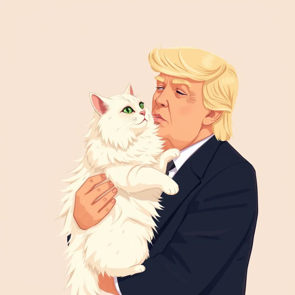 CremePuffSOL's tweet photo. When you're the world’s oldest cat, even the big guys want you on their team! 💼🇺🇸

$CREME is taking over more than just the crypto world—next stop, the Oval Office!

#DonaldTrump2024 #Crypto https://t.co/fOdZu8rqbW