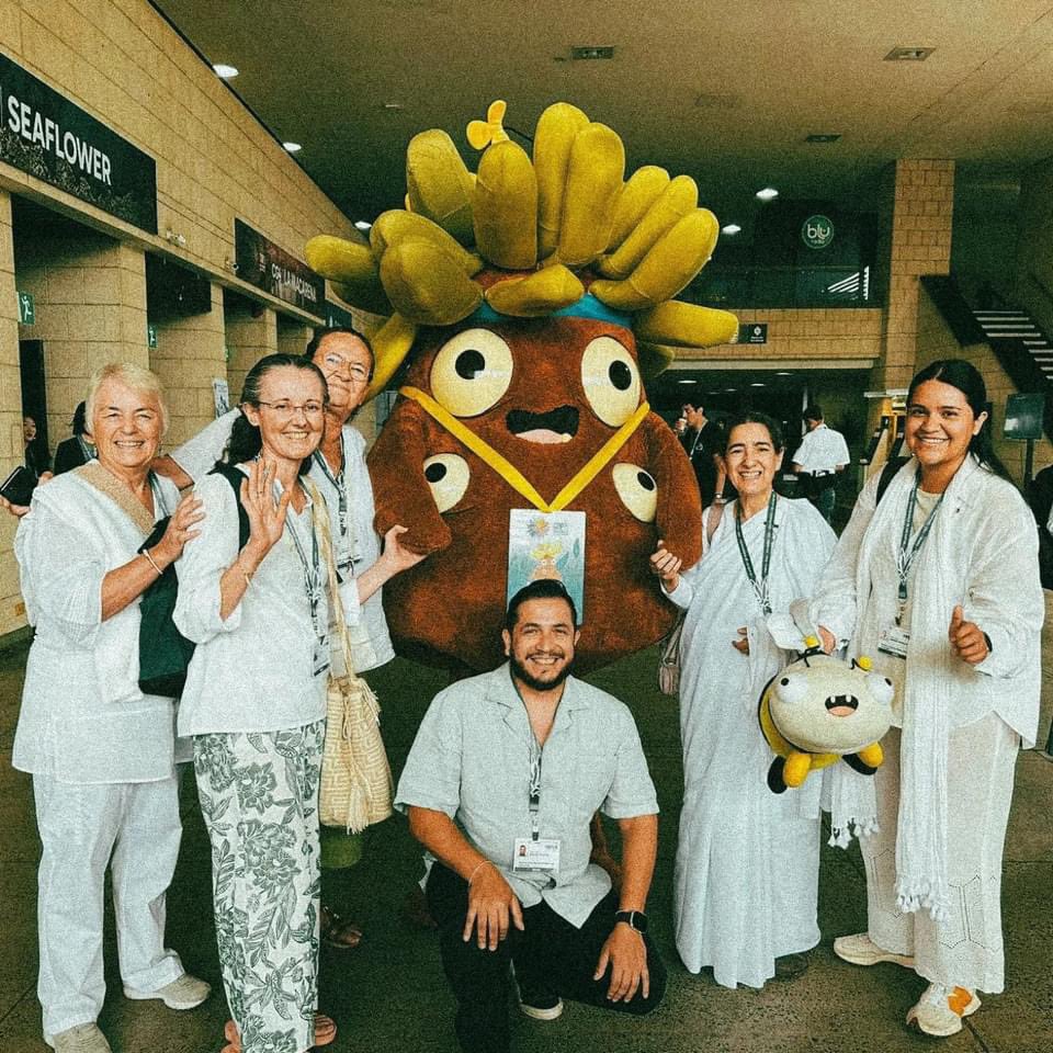 EcoBrahmaKumari's tweet photo. Our #BIOCOP active team in Columbia headed #MaureenGoodman of @BrahmaKumarisUK organized events on consciousness & biodiversity, transitioning to harmony, & cultivating a culture of peace. First report: https://t.co/jRqv1bMy96
#ClimateAction
#cop16cololombia
#ecobrahmakumaris https://t.co/vkoWD7UROC