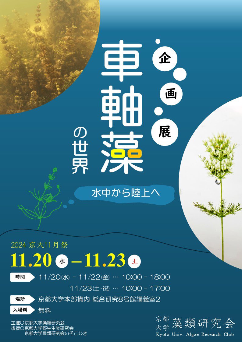 NFでは、野生生物研究会のブースを一部お借りして展示を行う予定です。是非お越しください。