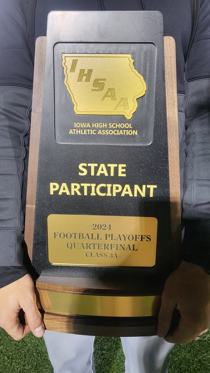 Not what we wanted, but we get to put another in the trophy case.