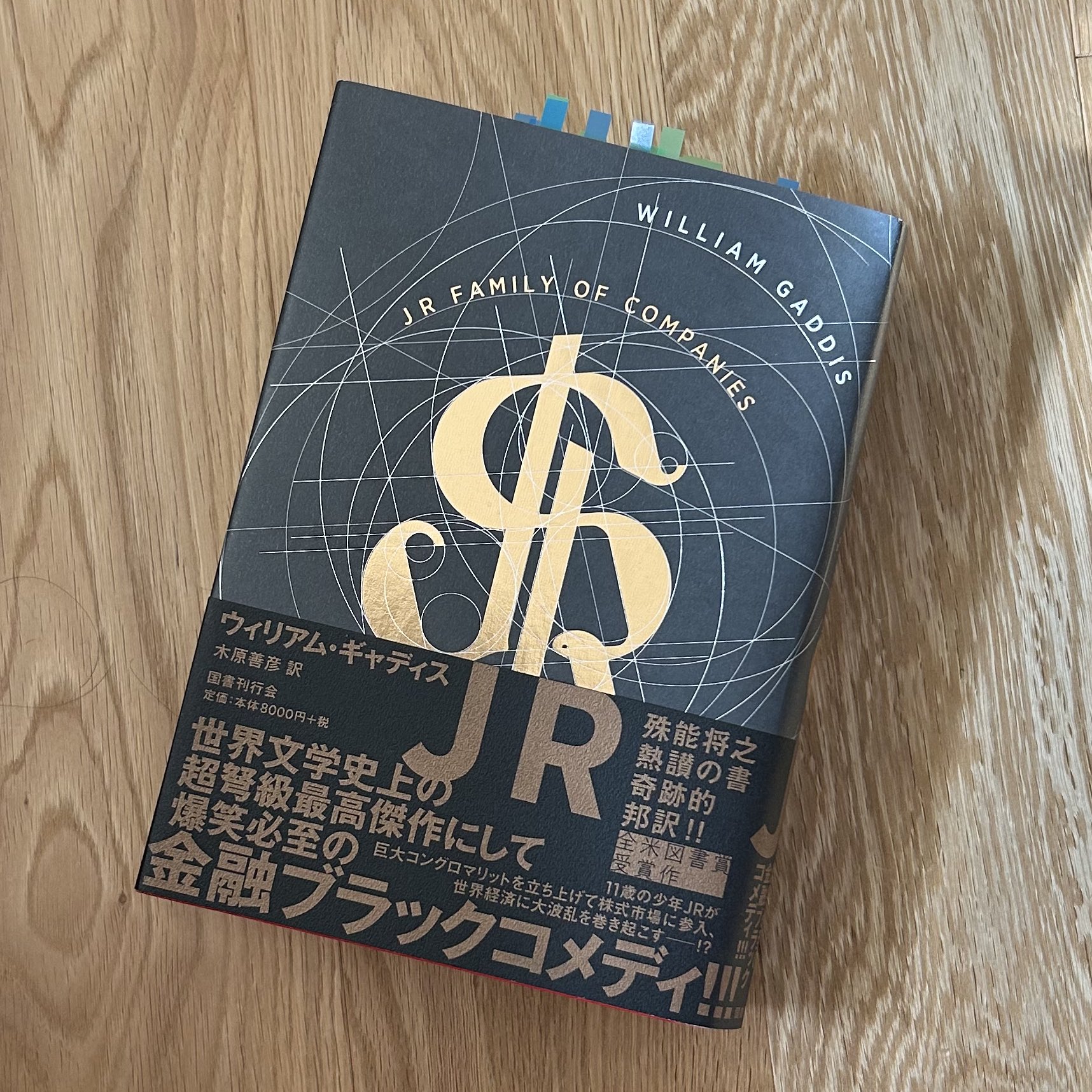 ☆ ウィリアム・ギャディス　『JR』　ジェイアール　　木原善彦 訳　国書刊行会 JR | ウィリアム・ギャディス, 木原善彦 |本 | 通販 | Amazon