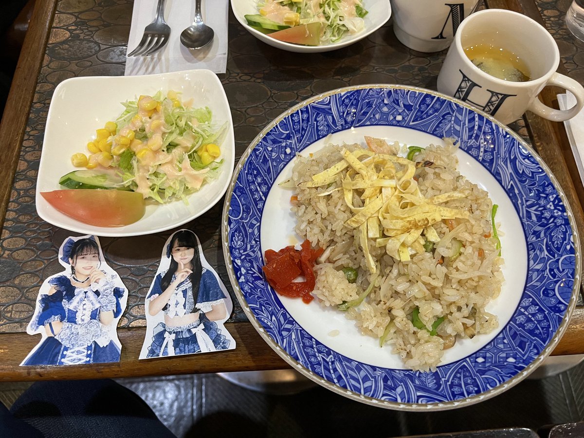 Kounosu92102825's tweet photo. 梅島駅前喫茶店
茶居留都さん
アイドルは下克上専用席
今日限定でやってるとのこと。
昭和レトロな落ち着いた喫茶店が
また良き☕️

ランチでピラフを𓌉◯𓇋 😋

 #アイドルは下剋上
  #梅島駅前通り商店街
  #あいじょう散歩 https://t.co/U4NdYA0ZL2