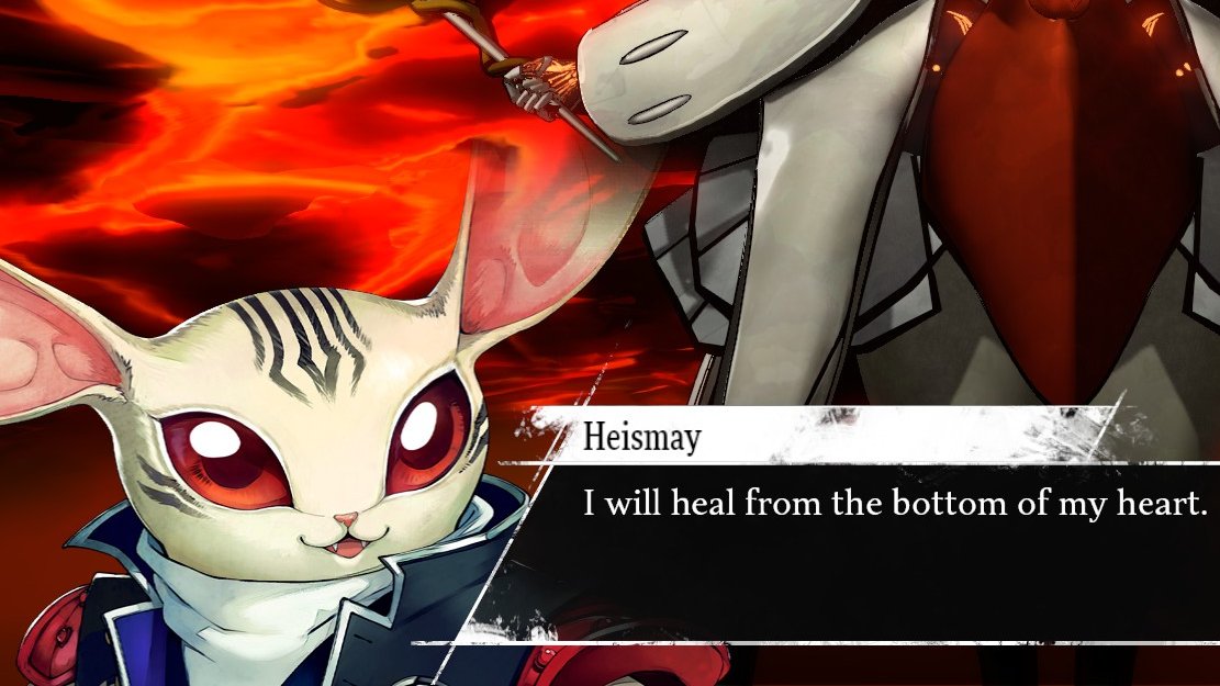 You don't understand what I would do for this man. This absolute golden god of a being. No Heismay, I will heal you from your pain and suffering. Your existence is what heals me.