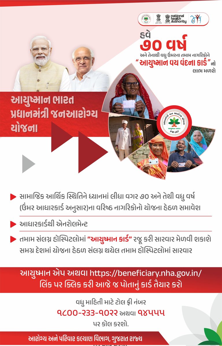 shapmjayma's tweet photo. 1/4 size advertisement in newspapers..# Ayushman Vay Vandana card, @AyushmanNHA @NHMGujarat @mdnhmgujarat https://t.co/shlOVc0vcz