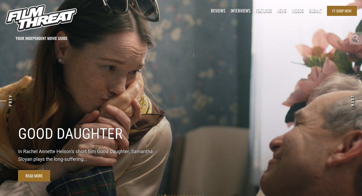 FilmThreat's tweet photo. “…she pretends to be the daughter of Alzheimer’s and dementia patients around town.” Alan Ng is charmed by Good Daughter.
https://t.co/BTmiU7F3zy #SupportIndieFilm #GoodDaughter #Short #Drama https://t.co/m8UptZ0sYh