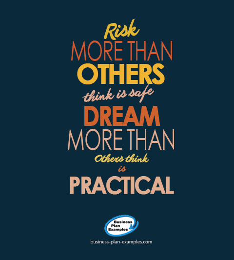 BizPlanExamples's tweet image. What is your dream?