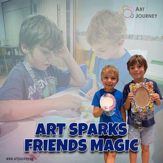artjourneysg's tweet image. Art has a way of sparking magic and bringing friends closer! 🎨✨ 
Unleash creativity together and make memories that last.

#ArtMagic #CreativeFriends #ArtJamming #FriendshipAndArt #art #artworks #Friendstogether #FriendshipNeverEnds #mosaicart #cafe #weekendfun #Singapore