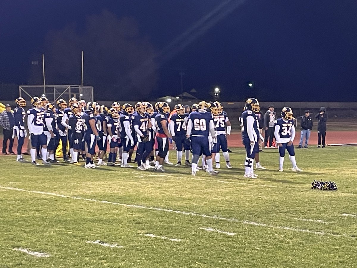 WapatoSD's tweet photo. Wolf Pack football against White Swan, down 8-0 in the first half, Go Wolf Pack!! https://t.co/pxRK2nKouh