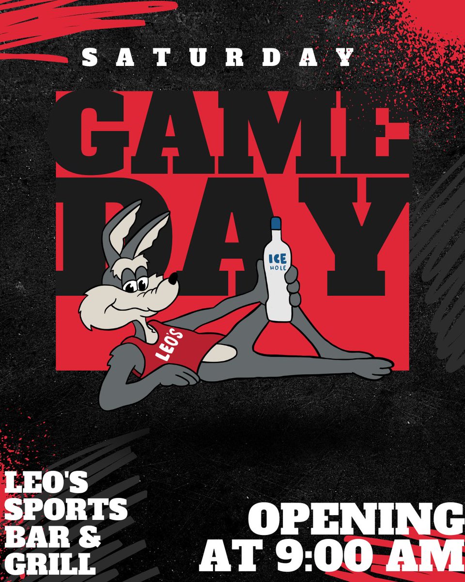 Happy Game Day Eve! If we don’t see you tonight, we hope you’re getting some rest for the big day ahead. We’ll be opening at 9 AM, and we’re looking forward to pouring lots of icehole!

#goyotes