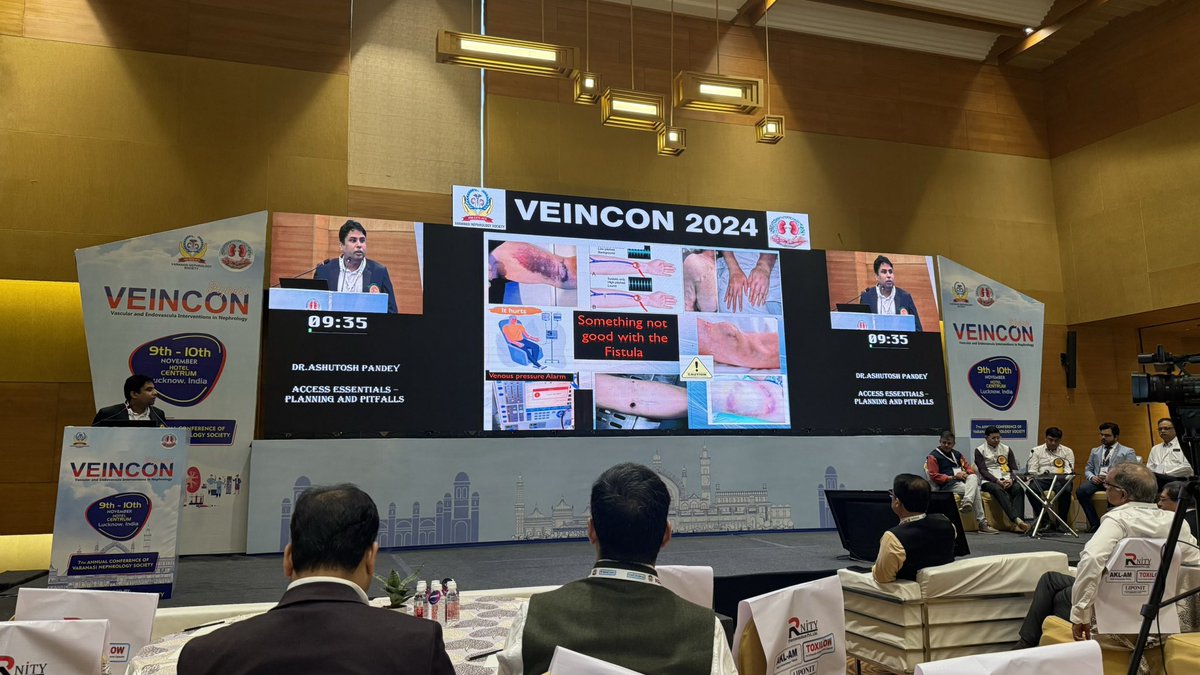 youtube.com/live/GcXLsUEQ6…

#VEINCON2024 has officially begun! Join us for insightful discussions on vascular access and dialysis. Watch the live stream here: 

#veincon2024