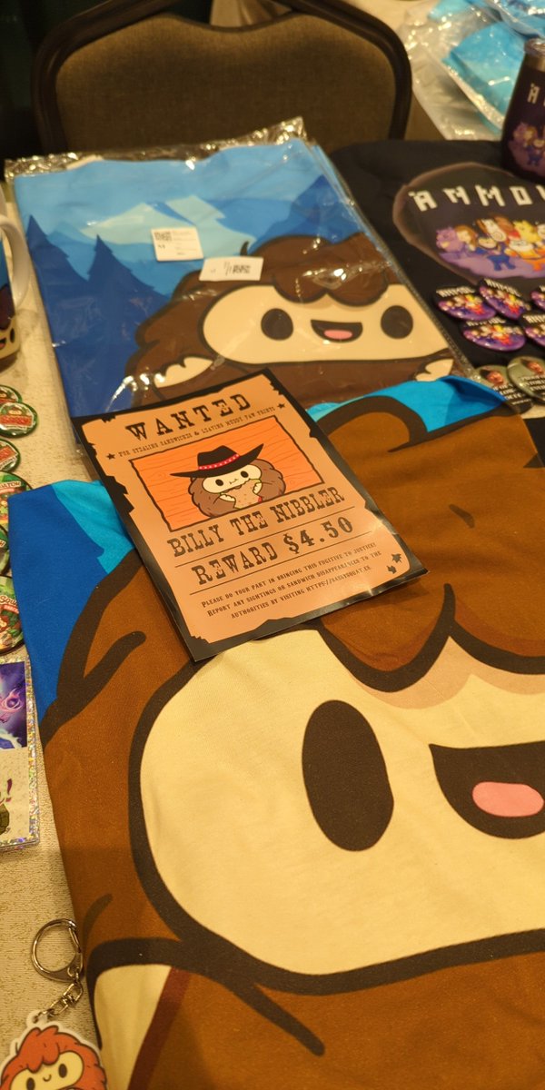 imagiNation_mkt's tweet photo. We are live at #CKCon repping some of the hottest merch from @Blitz_TCG and @Sassy_Squatches! Drop by and say hi! $CKB https://t.co/KSFvZ4wt87