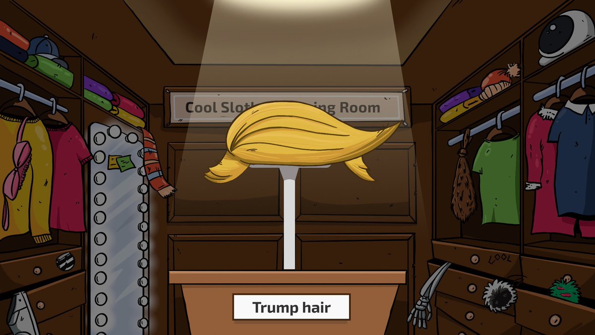New composable trait we have in plans - introducing the Make Cool Sloths Great Again 2025 edition - Trump Hair, for 🦥

This will one of the many traits made available for Cool Sloths community in a new cTrait batch.

Stay tuned ➕1️⃣