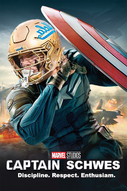 uclatheden's tweet photo. CAPTAIN SCHWES https://t.co/VCE498kVMS