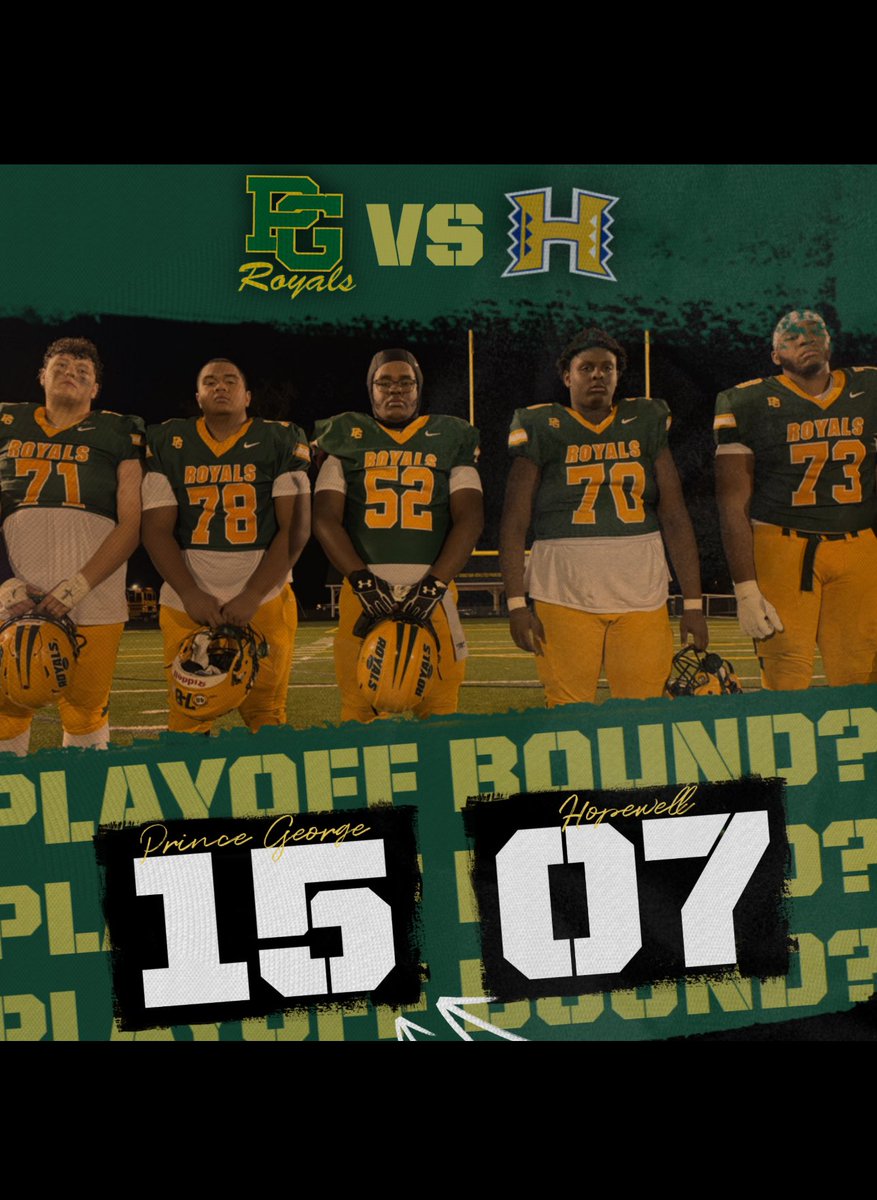 PG defeats Hopewell 15-7 tonight at home &amp; likely punches their ticket to the Regional Playoffs🔰