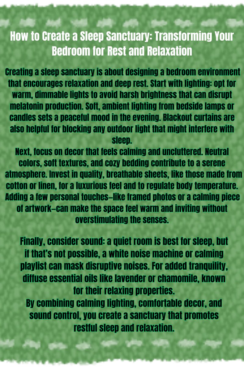 CalmCove_C's tweet photo. How to transform your bedroom into relaxing Space. CalmcoveBlog https://t.co/rifz6DjEva