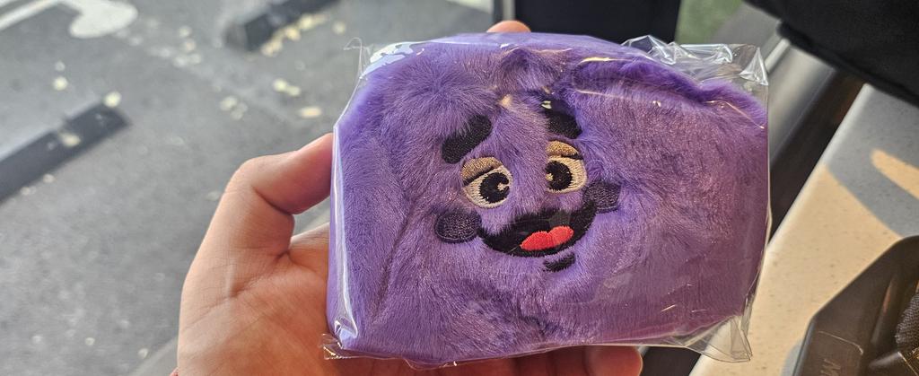 Grimace coin purse