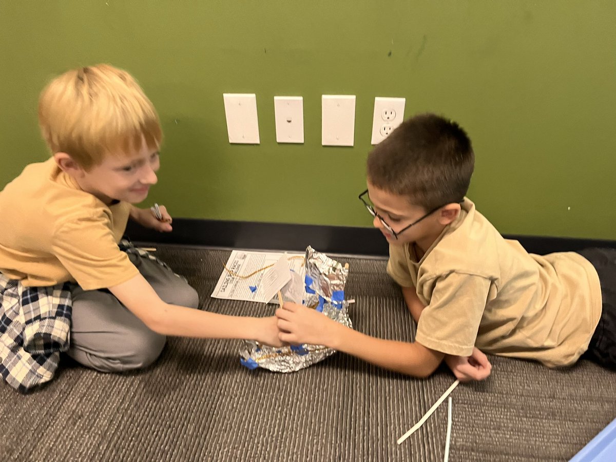 clstward1's tweet image. Happy Nat’l STEAM Day! @EPIC_academics #4thgrade ss crafted ships w/ foil &amp;amp; other materials, simulating the early explorers&apos; vessels. They learned about historical transportation methods and the challenges explorers faced. #GCC_Charters @iborganization @gcc_jsample #gccLevelUp