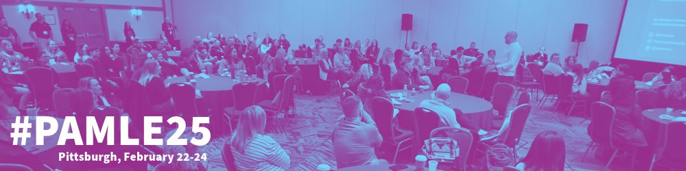pamleorg's tweet photo. As another great @AMLE Conference comes to a close, it's time to make plans for #PAMLE25 in Pittsburgh, February 22-24. Register today! https://t.co/nM9QL9hcRq https://t.co/bIQQkvtCQI