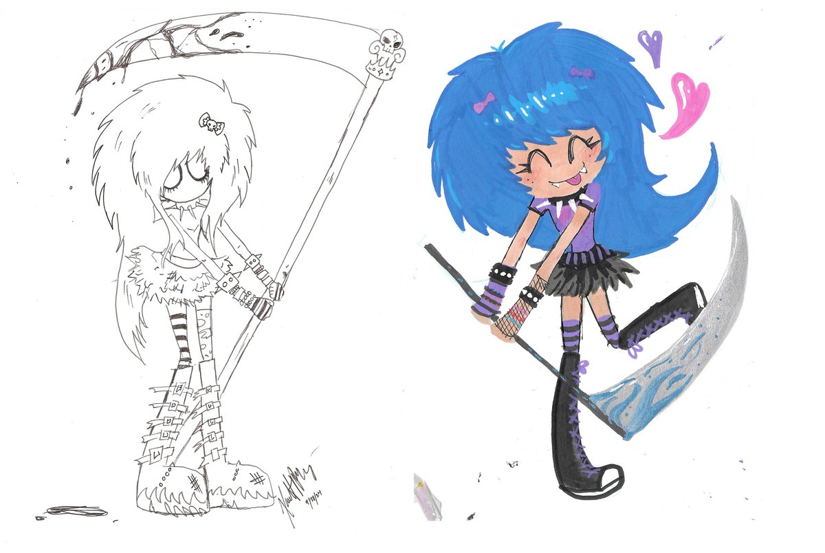 xerpentine's tweet photo. i'll dump my sketchbook here. haiiiii :3 this me https://t.co/Fb8fWNXOoF