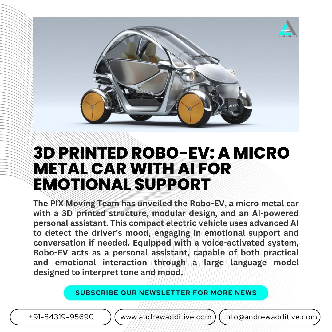 Want the latest updates, trends, and insights in additive manufacturing? Follow us and visit our website to explore more. Sign up for our newsletter to stay informed and never miss a beat. buff.ly/4eoDtpP 
#AdditiveManufacturing #3DPrintingNews #AndrewAdditive