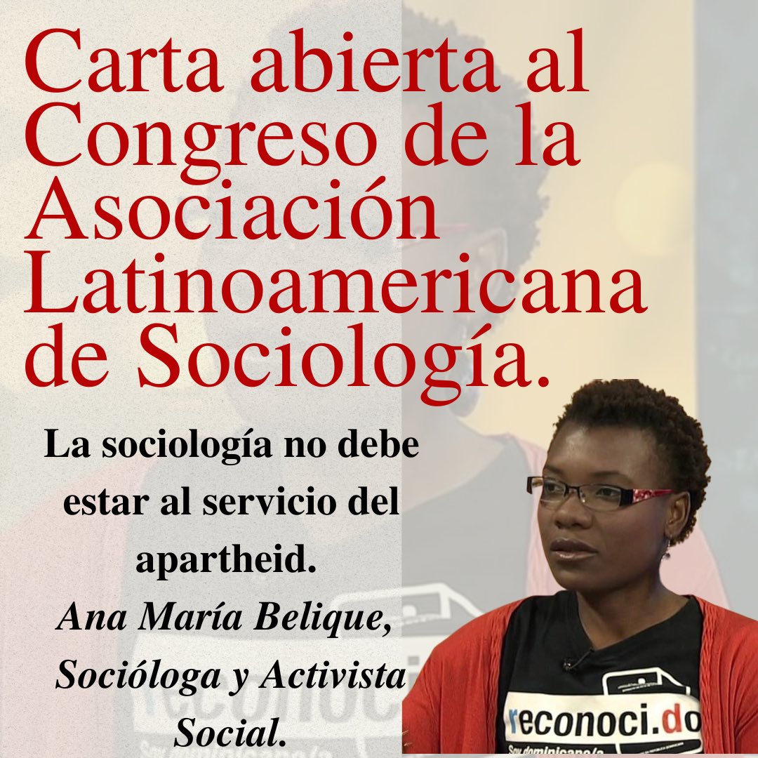 glefasgc's tweet photo. Desde el #glefas estamos unidas a la lucha de nuestrxs hermanxs haitianxs y dominicanxs de ascendencia haitiana, personas negras perseguidas por ser negras por el actual gobierno de la República Dominicana de @luisabinader, https://t.co/QMZnEU5My5