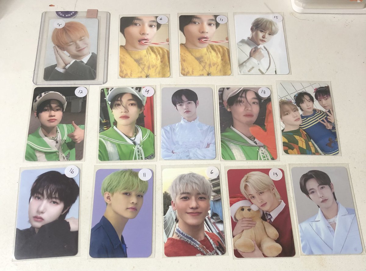 WTS OFFICIAL PHOTOCARD NCT

•take all 1.000k/ 1jt
•ready ina
•x admin oren
• bogor
(Md hc set + pc all )

Want to sale aab pc nct dream nct 127 the unity doll lelang album golden age glitch mode ayyo korek haechan pilek mark wink renjun jeno jaemin jisung jaehyun smoothies