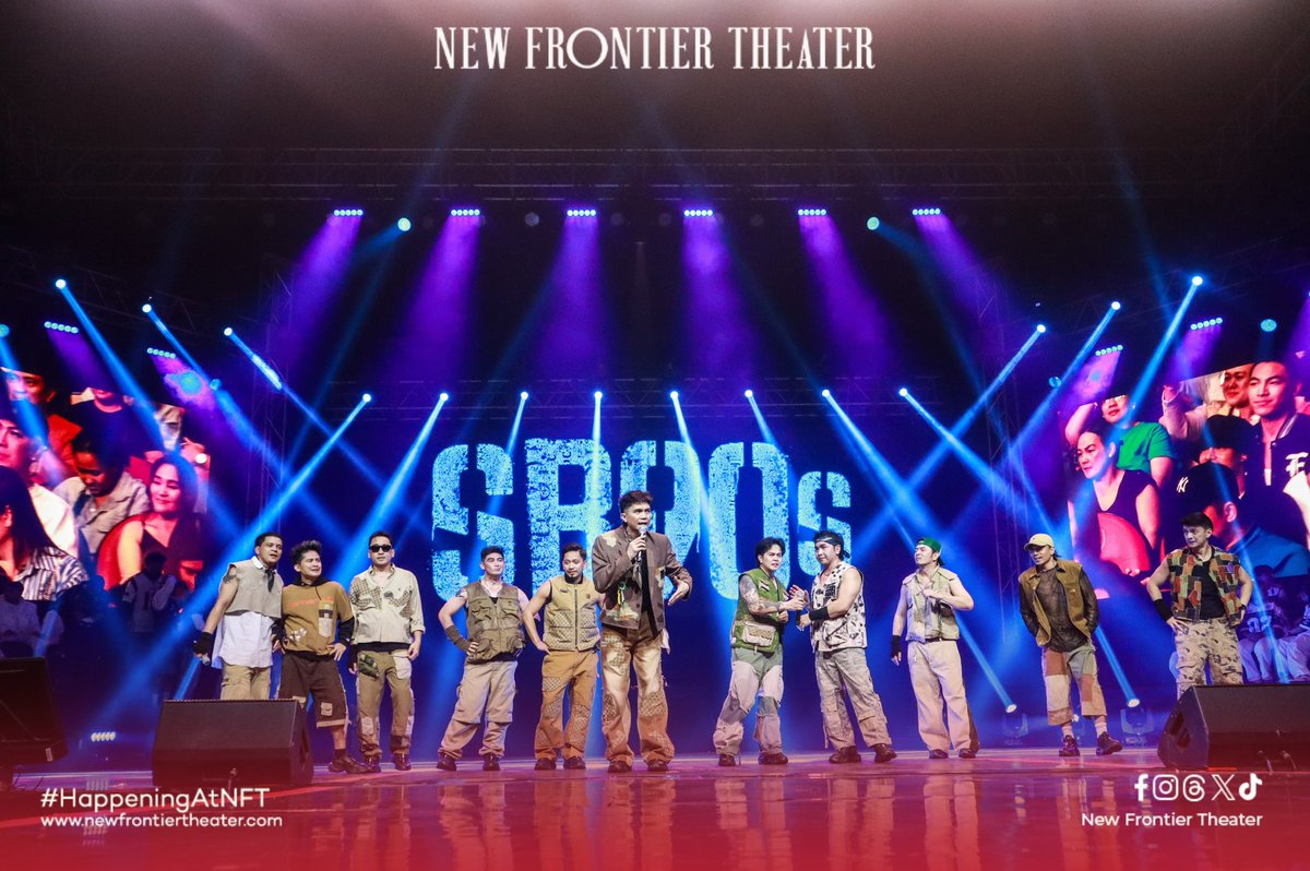 NewFrontierPh's tweet photo. The Streetboys brought us back to the 90s with their reunion concert here at the New Frontier Theater last November 8, 2024.

@SB19Official’s Justin and Stell were special guests who lit up the stage🔥

#SB90s #Streetboys #StreetboysatNFT #SB19 https://t.co/YmXO9LjVW1