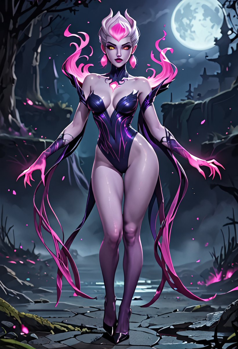 C_Creations_AI's tweet photo. Eve bringing out the claws... among other things 👿 https://t.co/OsB6CJ8kjg