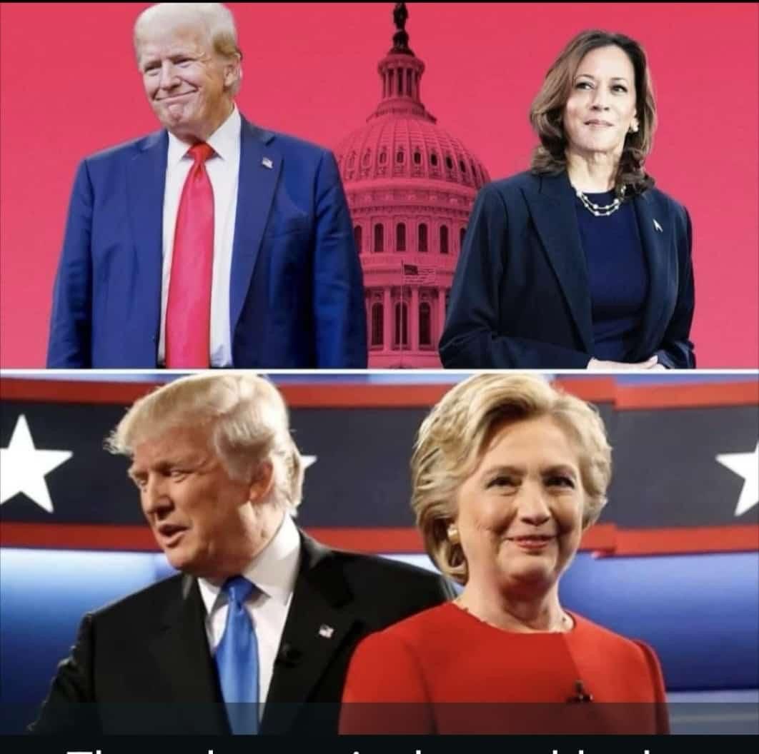 AshishMerchant3's tweet photo. @realDonaldTrump Is the only man in this world, who won twice an argument with a women
🤩��� @elonmusk @TheRock and every man should take a classes from him how to win a battle. 
#USElection2024 https://t.co/rwSQoPnngU
