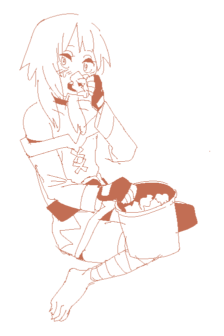 カズマの部屋に忍び込んでゴミ箱を漁るめぐみん
何か嗅いでた。 