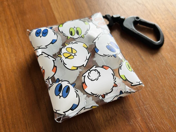 <new item>モフむき/クリアマルチケース売り切れだったモフスターに、絵柄を追加して 3種類でお届け!#デザフェス #デザフェス60 