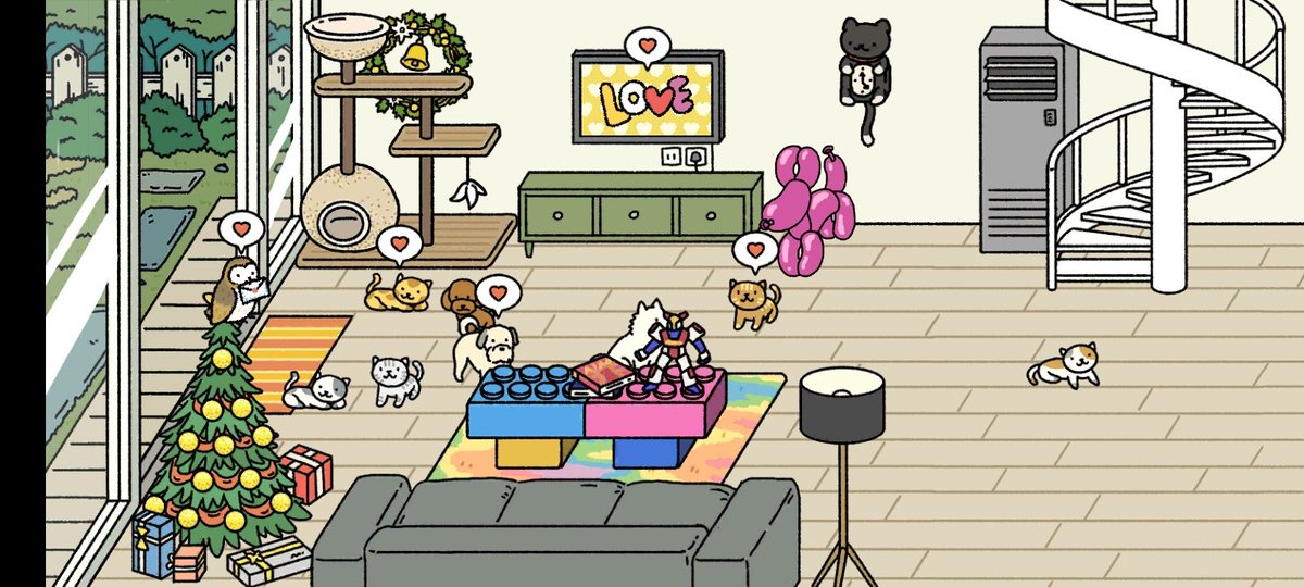 theronbby's tweet photo. I know this isn't SWTOR or Mk related. Just wanna share my favorite random moments on this game 😺 
#AdorableHome #adorablehome
#screenshots #cats #meow #amiacatperson #animal #game https://t.co/qtkGuof7X5