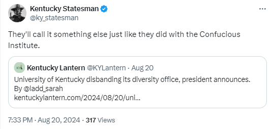 ky_statesman's tweet photo. Did I call this or what? Lying Eli "Bolshevik" Capilouto needs to be relieved of his taxpayer funded six figure job. #FilthyCommie #TeamKentucky https://t.co/M0yvQdCl0P