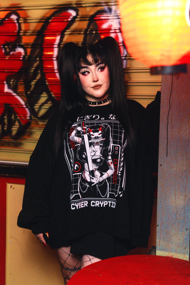 onigirinanalol's tweet photo. cyber cryptid merch available now 🖤

https://t.co/zlnySljM2X https://t.co/pGrplNvNvB