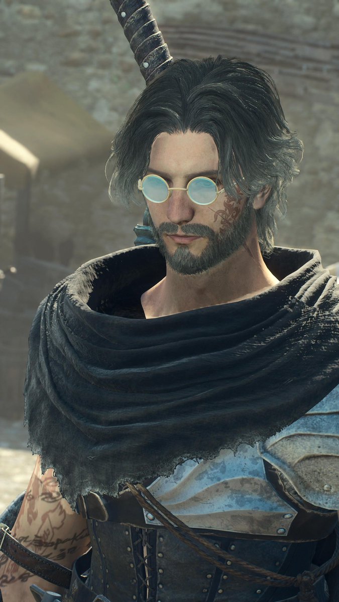 noiretblanc_ya2's tweet photo. メイポのHeritierも再掲👓️✨
#DD2眼鏡男子会 #DD2 
#ドラゴンズドグマ2 #DragonsDogma2
#VirtualPhotography #VPRT #VGPUnite https://t.co/5YAU58tpIt