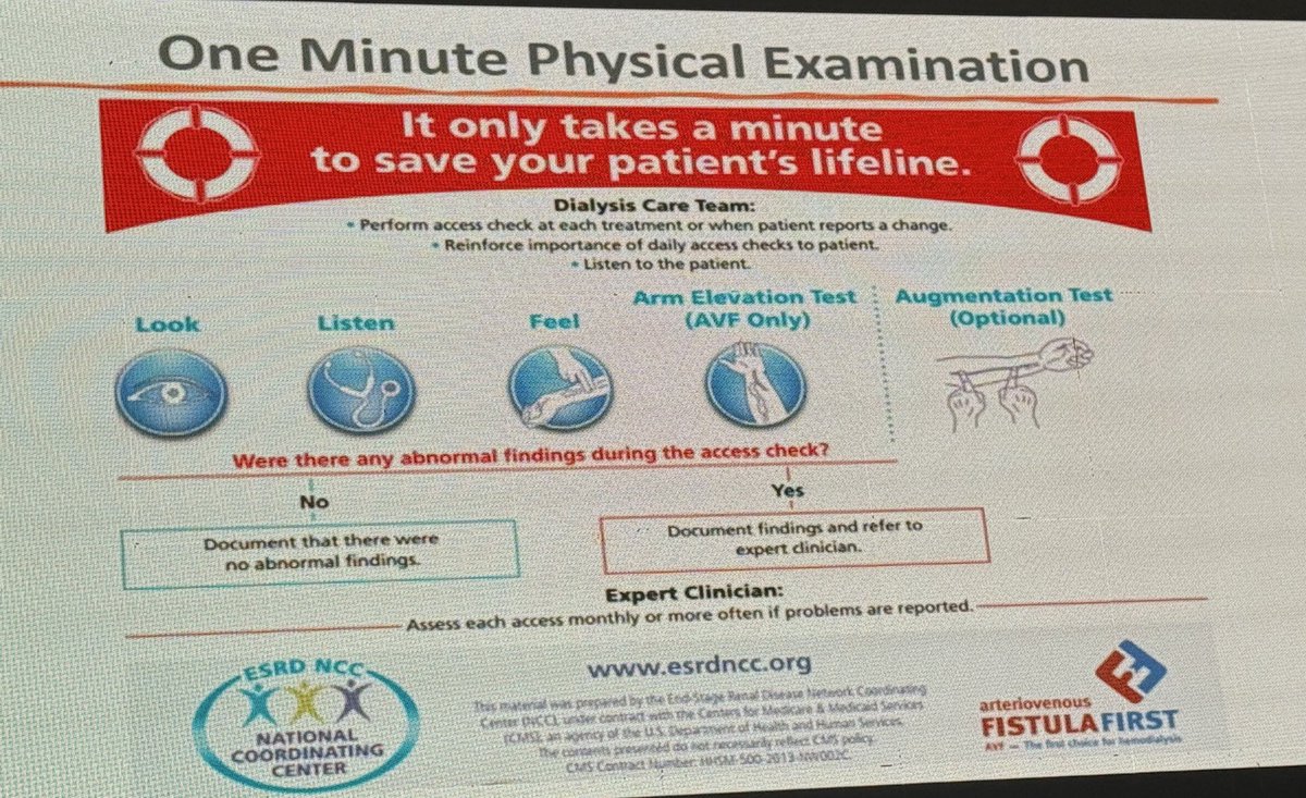Aptly said - it only takes a minute to save your patients life