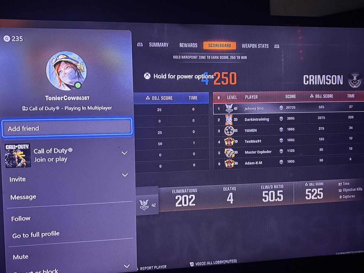 Anthony_BCFC's tweet photo. @Treyarch This is the crap im getting in my lobbies 🤔 great anti cheat https://t.co/aIEIfziwrz