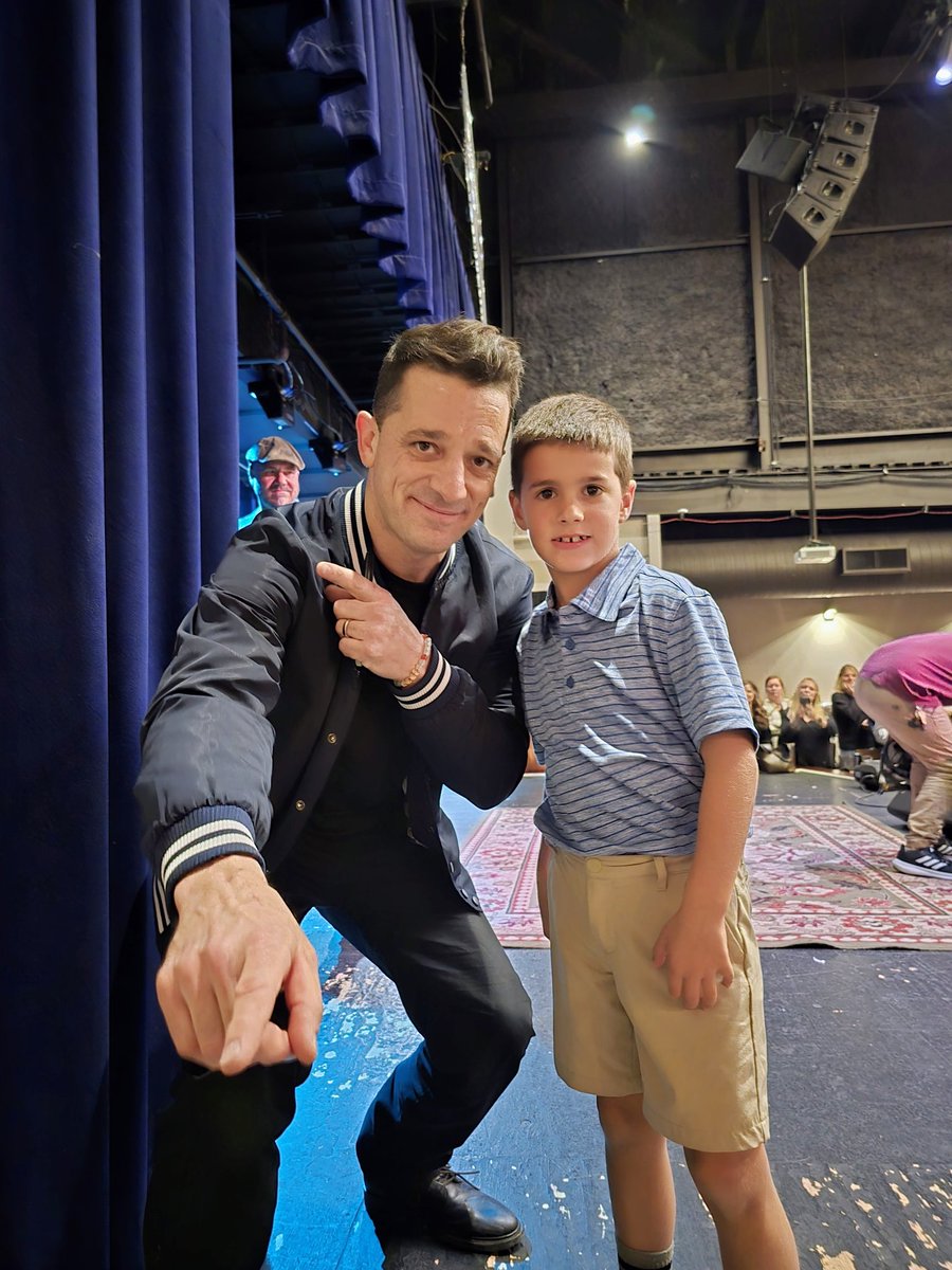 Thanks for 2 great nights! Walker loved meeting you!  <a href="/marcroberge/">Marc Roberge</a> <a href="/musicboxcle/">Music Box Supper Club</a> <a href="/ofarevolution/">O.A.R.</a>