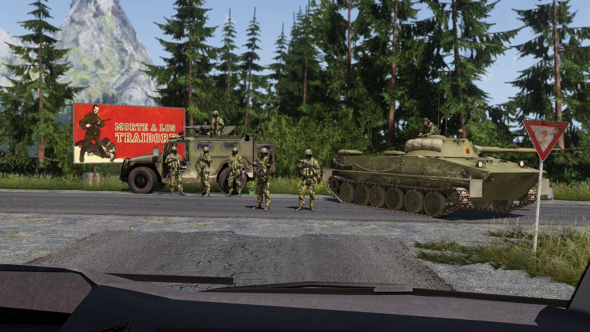 Cu3b4ll93's tweet image. A Blocking Force

As outlined during the formation of the 52nd Independent Mountain Regiments founding, one of its primary tasks was to screen or provide a blocking force in support of the larger offensive formations in the SLA and SRG. As the unit participated in large scale…