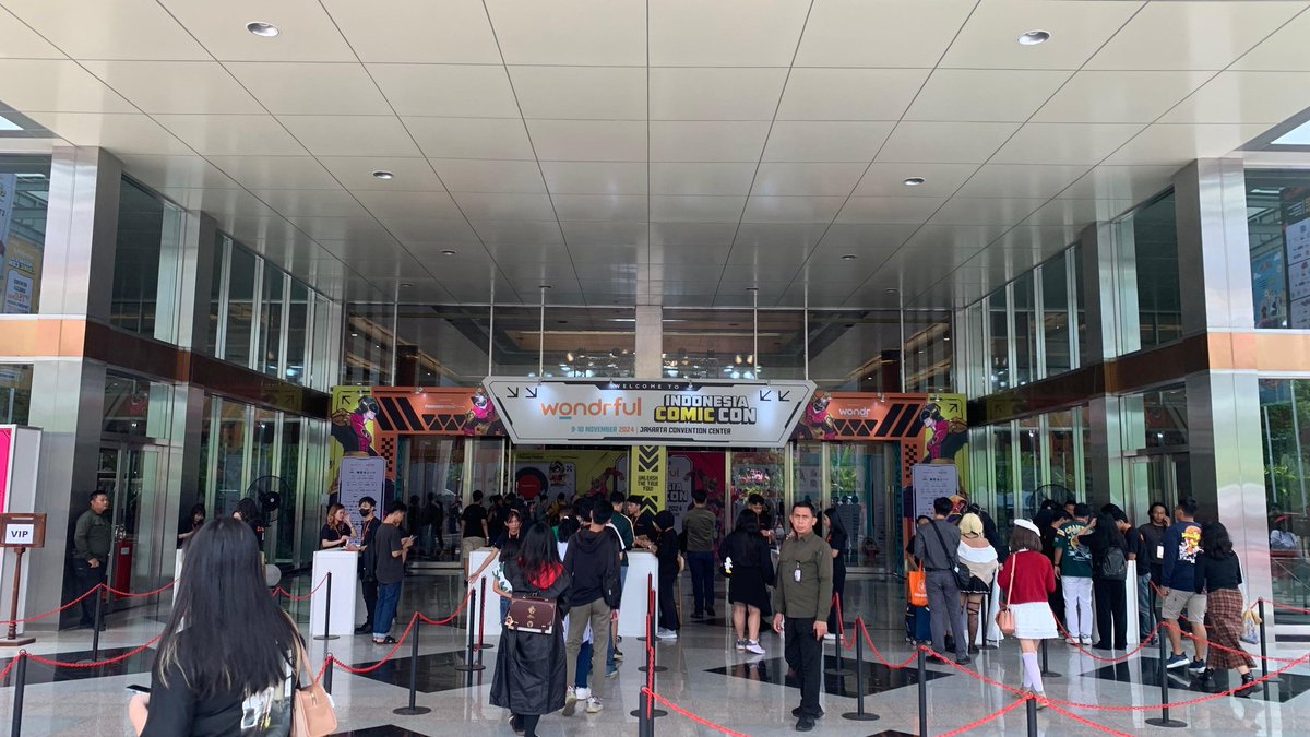 Indonesia Comic Con 2024 dimulaaaii

siapa yang datang di hari Pertamaa~~

#ICC2024 😉