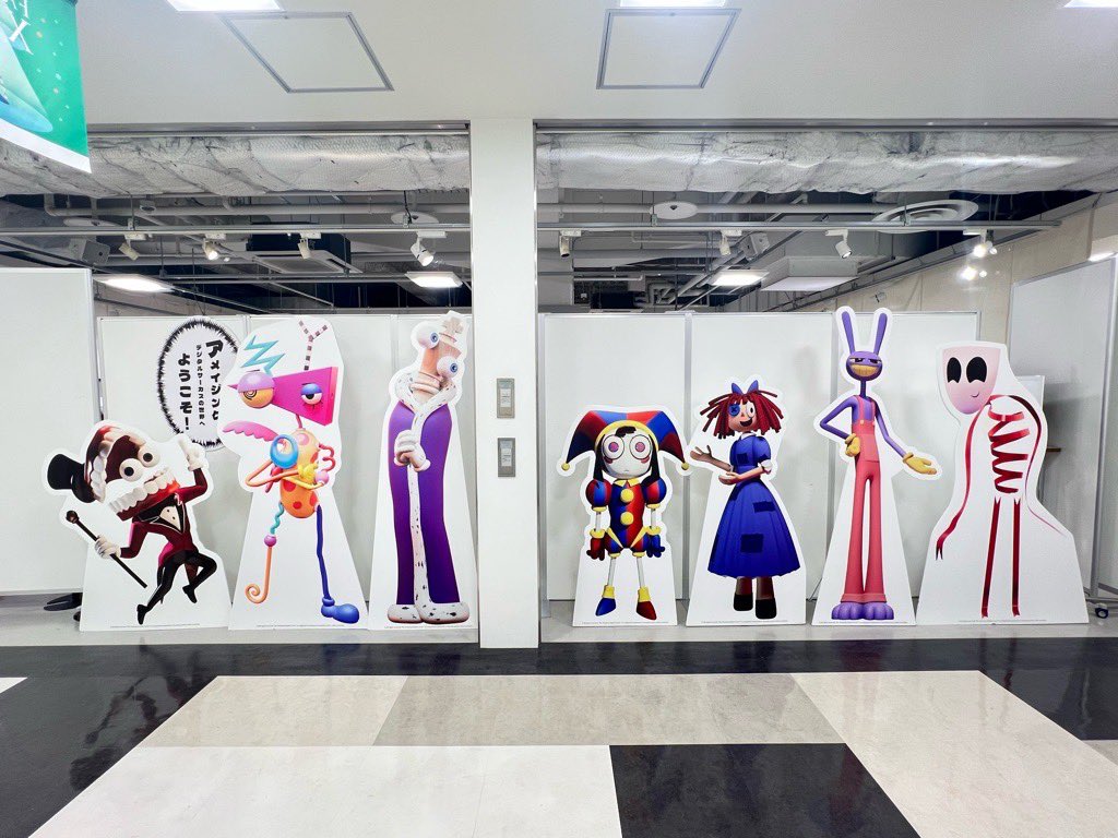 🎪The Amazing Digital Circus POP UP STORE🎪 本日よりサッポロ